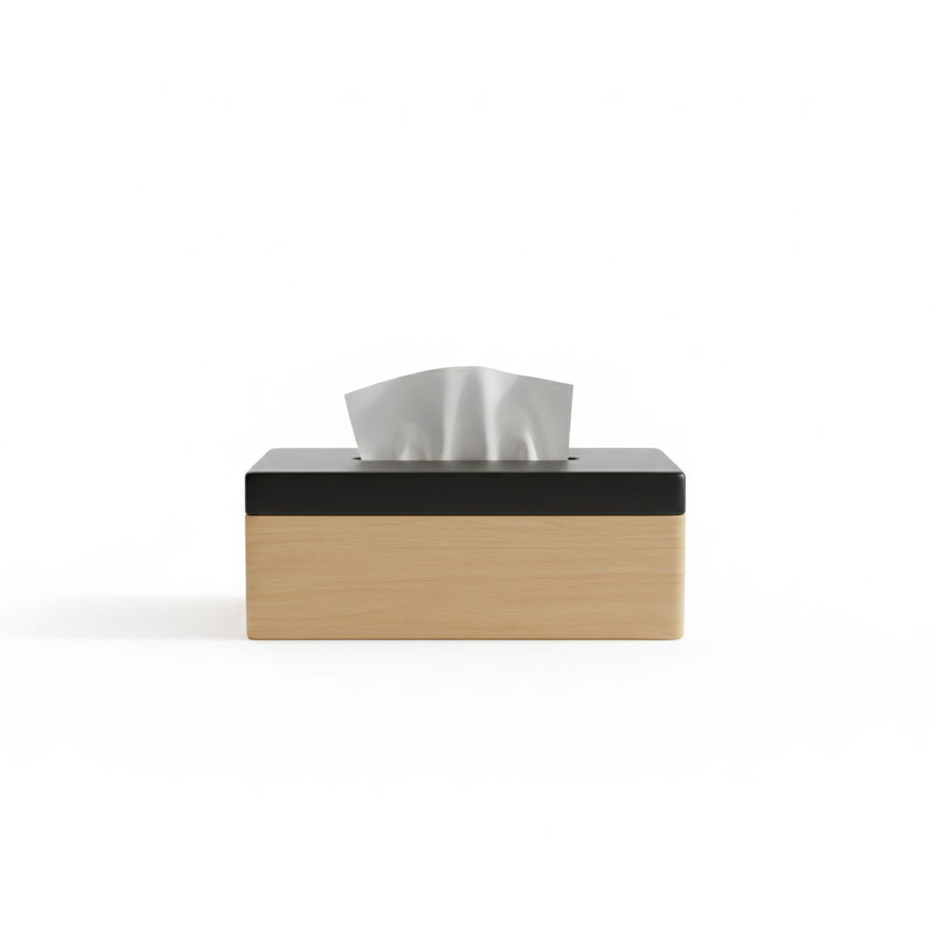 Minimalist Japandi Tissue Box for Modern Home Décor
