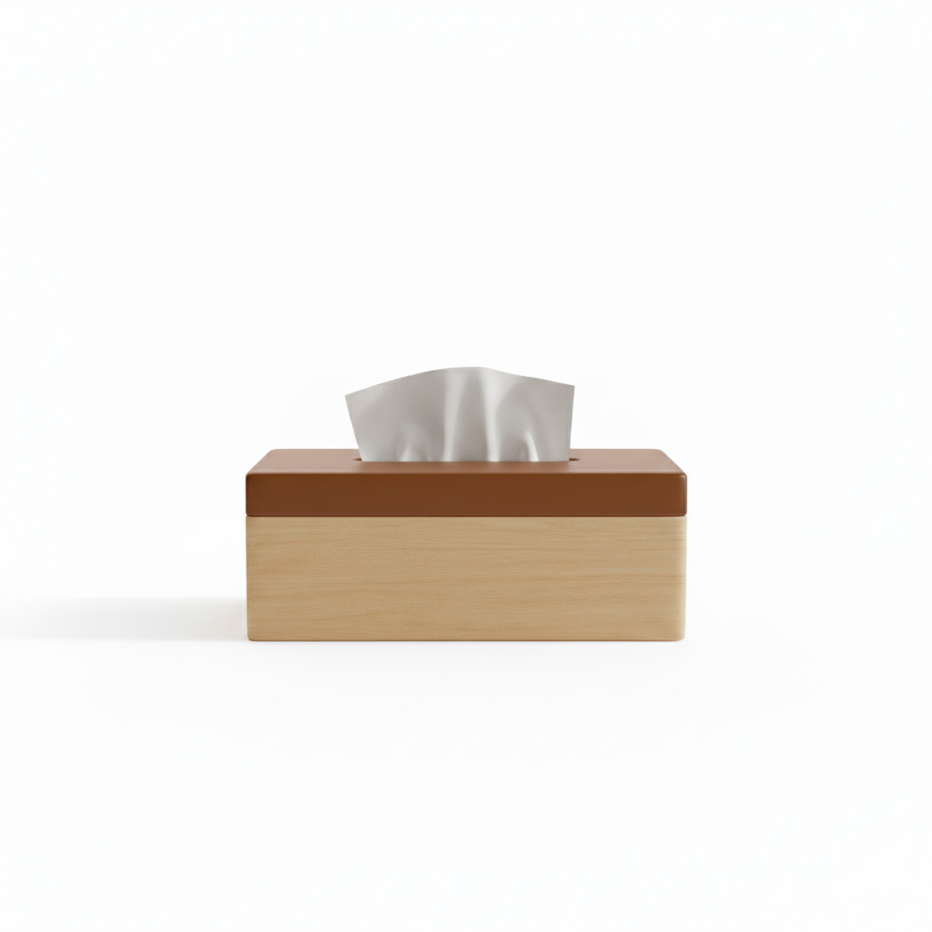 Minimalist Japandi Tissue Box for Modern Home Décor