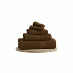 Supreme Cotton Towel Set 6pcs Soft Absorbent Luxury Bathroom Towels