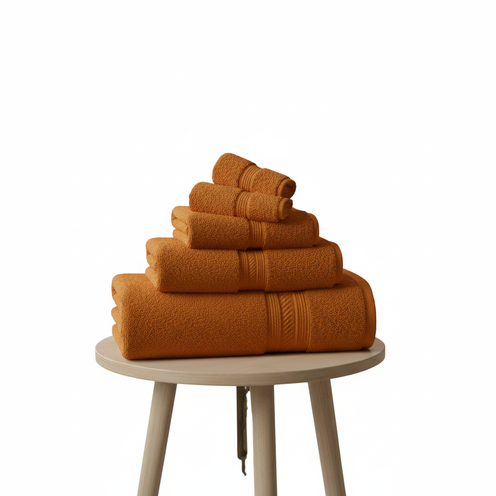 Supreme Cotton Towel Set 6pcs Soft Absorbent Luxury Bathroom Towels